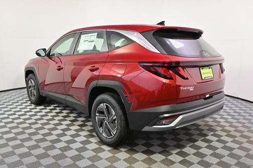 Red 2026 Hyundai TUCSON Hybrid Blue SE