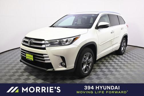 Blizzard Pearl 2018 Toyota Highlander Limited Platinum