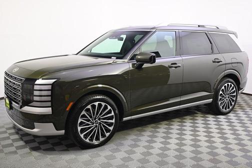Titanium Green 2026 Hyundai Palisade Hybrid Calligraphy