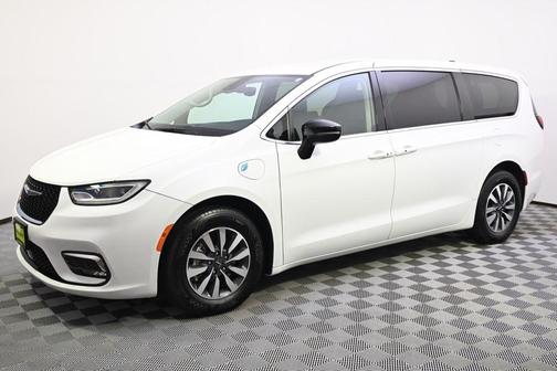 Bright White Clearcoat 2024 Chrysler Pacifica Hybrid Select
