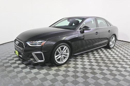 Mythos Black Metallic 2024 Audi A4 45 S line quattro Premium