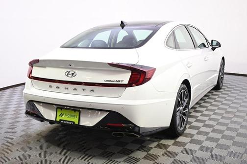 White 2023 Hyundai SONATA Limited