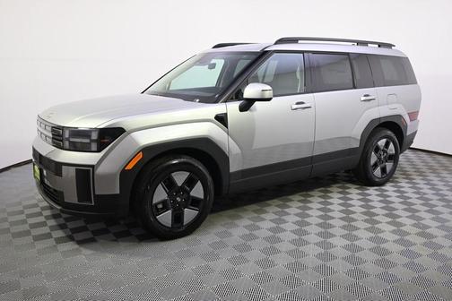Shimmering Silver 2026 Hyundai SANTA FE HEV SEL