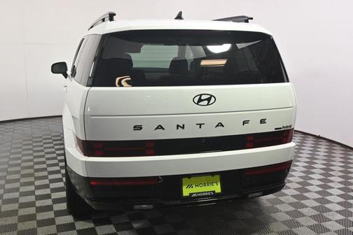 White 2026 Hyundai SANTA FE HEV Calligraphy