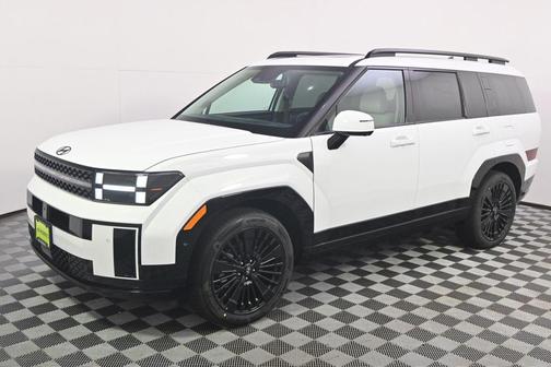 White 2026 Hyundai SANTA FE HEV Calligraphy