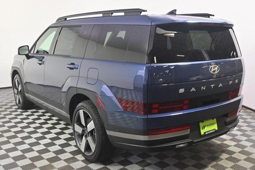 Atlantic Blue 2026 Hyundai SANTA FE HEV Limited