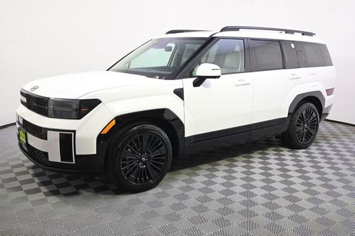 White 2026 Hyundai SANTA FE HEV Calligraphy
