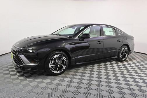 Black 2026 Hyundai SONATA SEL Sport