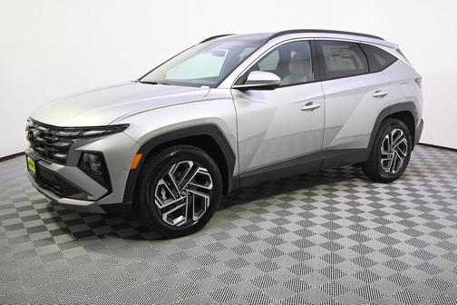 Shimmering Silver 2026 Hyundai TUCSON Hybrid Limited