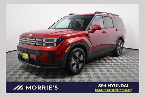 Red 2026 Hyundai SANTA FE HEV SEL