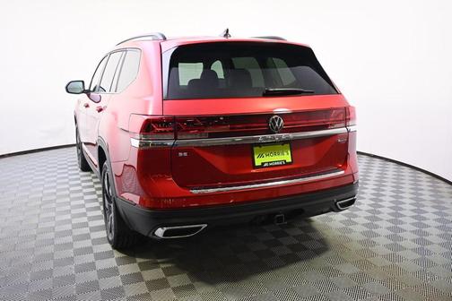 Aurora Red Metallic 2024 Volkswagen Atlas 2.0T SE