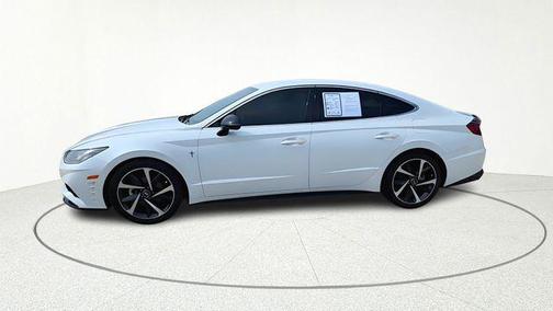 Quartz White 2021 Hyundai SONATA SEL Plus