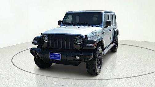Silver Zynith Clearcoat 2022 Jeep Wrangler Willys