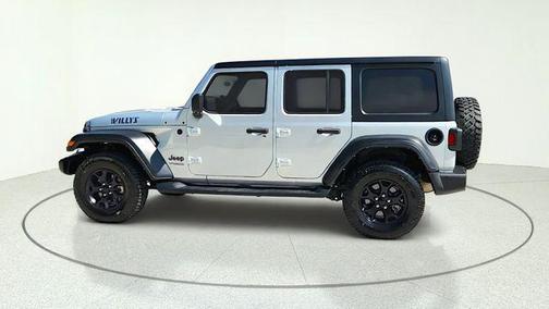 Silver Zynith Clearcoat 2022 Jeep Wrangler Willys
