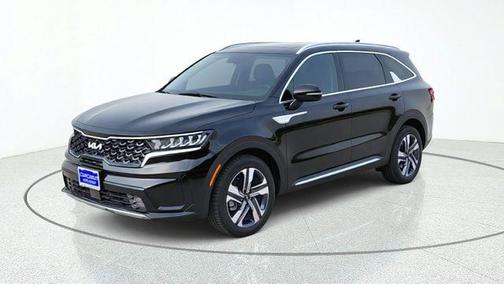 Aurora Black 2024 Kia Sorento Hybrid EX