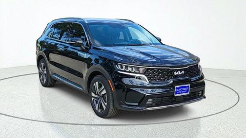 Aurora Black 2024 Kia Sorento Hybrid EX