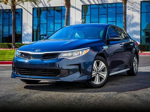 Aurora Black 2017 Kia Optima Hybrid Base