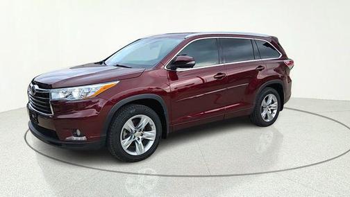 Ooh La La Rouge Mica 2015 Toyota Highlander Limited Platinum