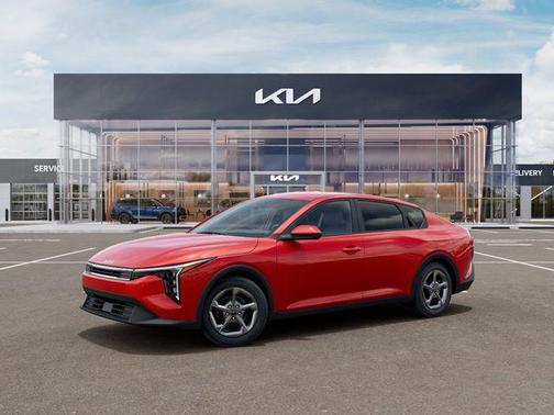 Red 2026 Kia K4 LX
