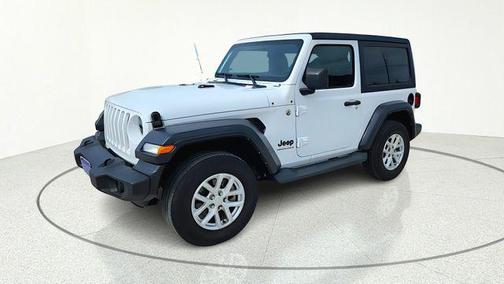 Bright White Clearcoat 2023 Jeep Wrangler Sport S