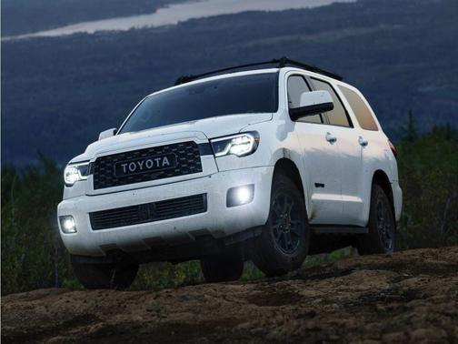 Midnight Black Metallic 2020 Toyota Sequoia TRD Pro