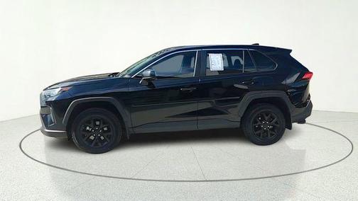 Midnight Black Metallic 2022 Toyota RAV4 LE