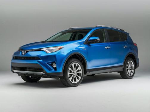 Electric Storm Blue 2017 Toyota RAV4 Hybrid Limited