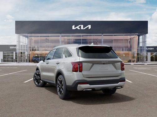 Ivory Silver 2026 Kia Sorento EX