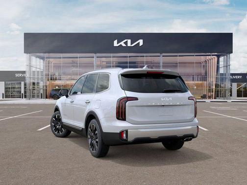 Glacial White Pearl 2025 Kia Telluride SX