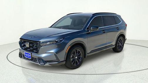 Blue 2024 Honda CR-V Hybrid Sport FWD
