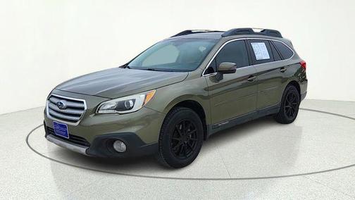 Wilderness Green Metallic 2015 Subaru Outback 3.6R Limited