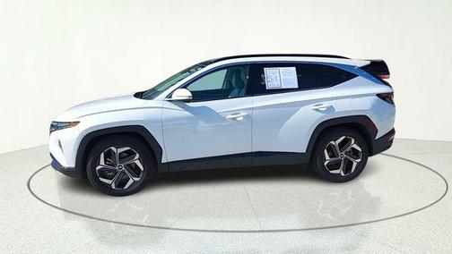 Quartz White 2022 Hyundai TUCSON Limited