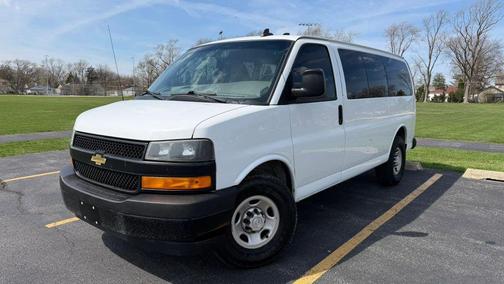 White 2018 Chevrolet Express 3500 LS