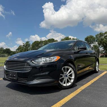 Black 2019 Ford Fusion Hybrid SE