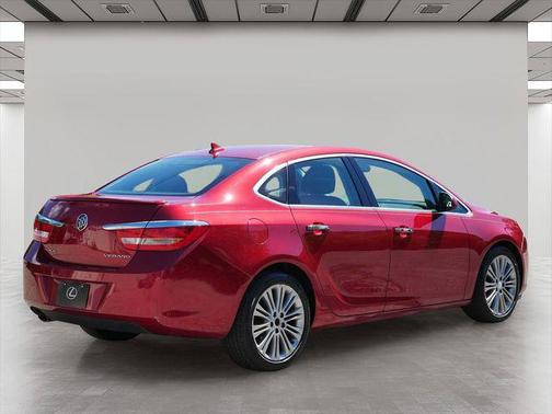 Crystal Red Tintcoat 2012 Buick Verano Leather