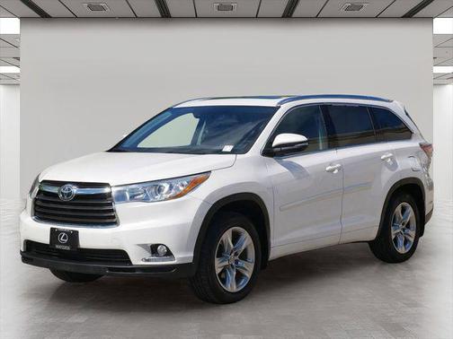 Blizzard Pearl 2015 Toyota Highlander Limited Platinum