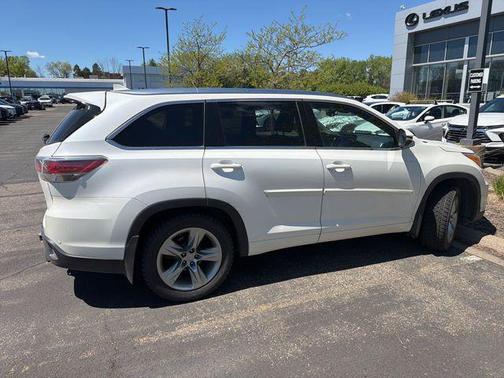 Blizzard Pearl 2015 Toyota Highlander Limited Platinum