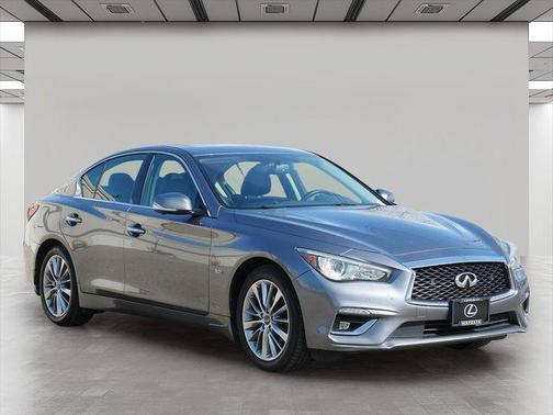 Graphite Shadow 2018 INFINITI Q50 3.0t LUXE