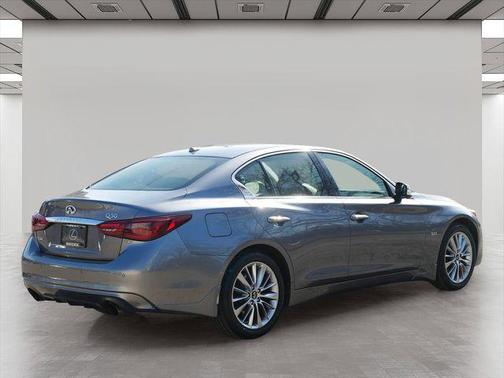 Graphite Shadow 2018 INFINITI Q50 3.0t LUXE