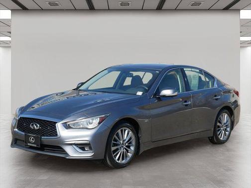 Graphite Shadow 2018 INFINITI Q50 3.0t LUXE