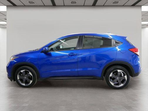 Aegean Blue Metallic 2018 Honda HR-V EX-L w/Navigation