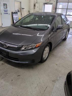 Polished Metal Metallic 2012 Honda Civic HF