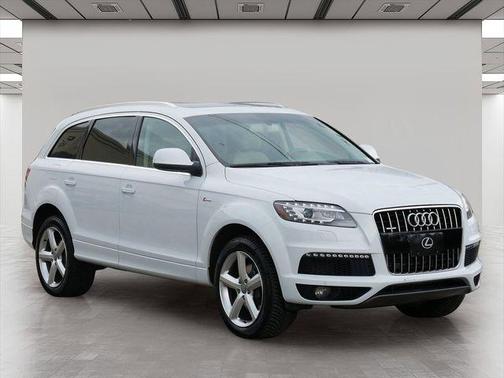 Glacier White Metallic 2013 Audi Q7 3.0T S line Prestige