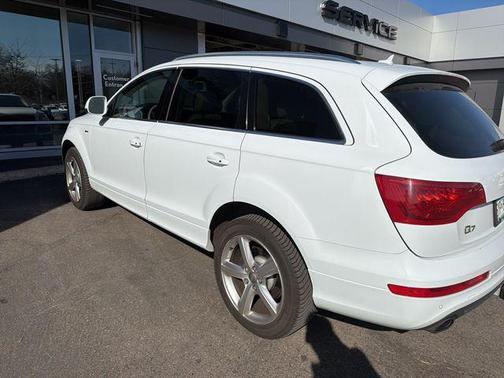 Glacier White Metallic 2013 Audi Q7 3.0T S line Prestige