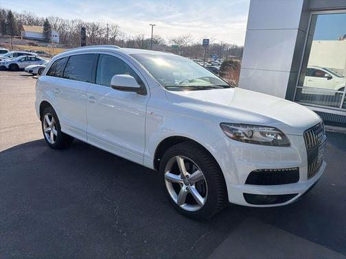 Glacier White Metallic 2013 Audi Q7 3.0T S line Prestige