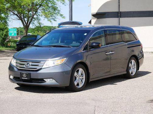 Polished Metal Metallic 2012 Honda Odyssey Touring