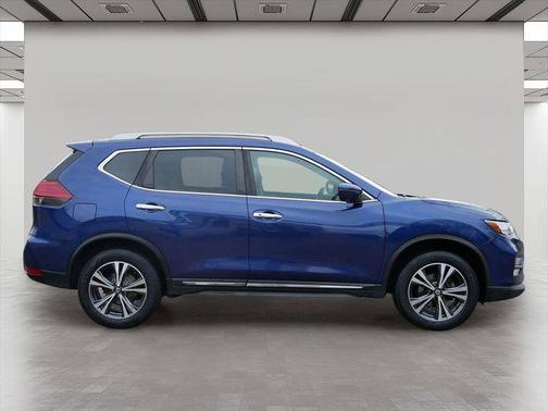 Caspian Blue 2017 Nissan Rogue SL