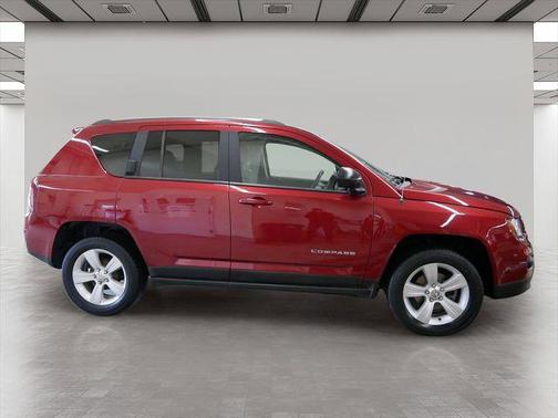 Deep Cherry Red Crystal Pearlcoat 2014 Jeep Compass Sport