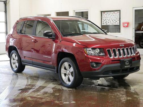 Deep Cherry Red Crystal Pearlcoat 2014 Jeep Compass Sport