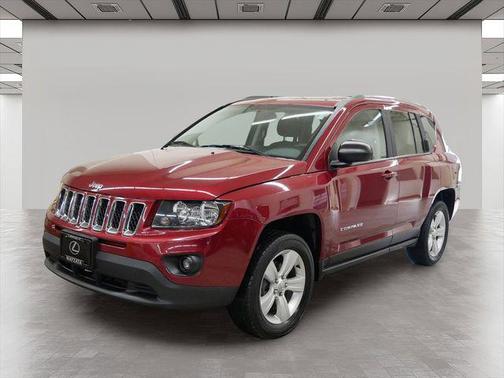 Deep Cherry Red Crystal Pearlcoat 2014 Jeep Compass Sport